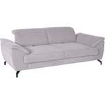2/3-Sitzer Sofa von sit&more, in der Farbe Silber, aus Massivholz, andere Perspektive, Vorschaubild