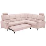 2/3-Sitzer Sofa von Livetastic, in der Farbe Rosa, aus Textil, andere Perspektive, Vorschaubild
