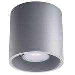 Deckenlampe von Alygn, in der Farbe Grau, aus Metall, Vorschaubild