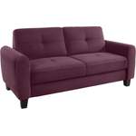 2/3-Sitzer Sofa von sit&more, in der Farbe Lila, aus Holzwerkstoff, andere Perspektive, Vorschaubild