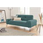 2/3-Sitzer Sofa, in der Farbe Grün, aus Metall, andere Perspektive, Vorschaubild