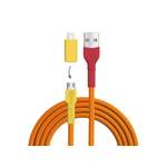 Kabel von recable, in der Farbe Orange, aus Recyceltes, andere Perspektive, Vorschaubild