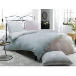 Bettwäsche-Garnitur von casa NOVA, in der Farbe Grau, aus Textil, andere Perspektive, Vorschaubild