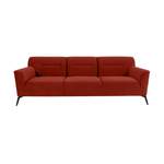 2/3-Sitzer Sofa von andas, in der Farbe Rosa, aus Samtvelours, andere Perspektive, Vorschaubild