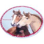 Kinderteppich von Pferdefreunde, in der Farbe Braun, aus Polyester, andere Perspektive, Vorschaubild