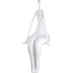 Deko-Figur von GILDE, in der Farbe Weiss, aus Kunststoff, andere Perspektive, Vorschaubild