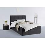 Boxspringbett von INOSIGN, in der Farbe Grau, aus Stoff, andere Perspektive, Vorschaubild