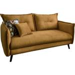 2/3-Sitzer Sofa von INOSIGN, in der Farbe Gelb, aus Spanplatte, andere Perspektive, Vorschaubild