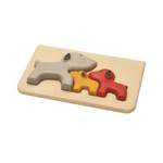 Holz-Puzzle HUNDE der Marke Plan Toys