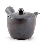 Teekocher von teayumi, in der Farbe Schwarz, aus Keramik, andere Perspektive, Vorschaubild