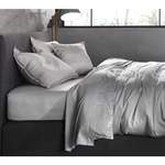 Bettwäsche-Garnitur von ZoHome, in der Farbe Grau, aus Baumwolle, andere Perspektive, Vorschaubild