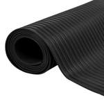 Teppichboden von vidaXL, in der Farbe Schwarz, aus Gummi, Vorschaubild