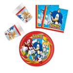 36tlg.Geschirr von Sonic The Hedgehog, Mehrfarbig, aus Kunststoff, andere Perspektive, Vorschaubild