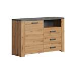 Sideboard von trendteam, in der Farbe Braun, aus Holzwerkstoff, andere Perspektive, Vorschaubild