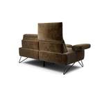 2/3-Sitzer Sofa von SENSOO, in der Farbe Braun, aus Textil, andere Perspektive, Vorschaubild