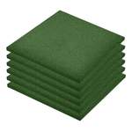Teppichboden von VIDAXL, in der Farbe Grün, aus Gummi, andere Perspektive, Vorschaubild