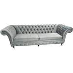 2/3-Sitzer Sofa von JVmoebel, in der Farbe Grau, andere Perspektive, Vorschaubild