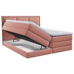 Boxspringbett von MID.YOU, in der Farbe Rosa, aus Textil, andere Perspektive, Vorschaubild