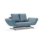 Schlafsofa von INNOVATION LIVING ™, in der Farbe Blau, aus Polyester, andere Perspektive, Vorschaubild