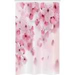 Duschvorhang von Abakuhaus, in der Farbe Rosa, aus Polyester, andere Perspektive, Vorschaubild