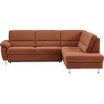 Ecksofa von CALIZZA INTERIORS, in der Farbe Orange, aus Flachgewebe, andere Perspektive, Vorschaubild