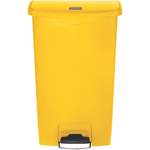 Mülleimer von Rubbermaid, in der Farbe Gelb, aus Kunststoff, Vorschaubild