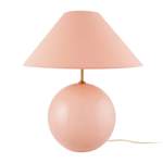 Beistelltischlampe von Globen Lighting, in der Farbe Rosa, aus Baumwolle, Vorschaubild