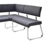 Eckbank von MCA Furniture, in der Farbe Schwarz, aus Metall, andere Perspektive, Vorschaubild