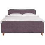 Boxspringbett von TOM TAILOR HOME, in der Farbe Lila, aus Buche, andere Perspektive, Vorschaubild