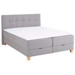 Boxspringbett von home affaire, in der Farbe Grau, aus Polyester, andere Perspektive, Vorschaubild