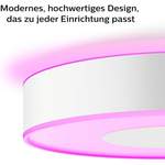 Deckenlampe von Philips Hue, in der Farbe Weiss, aus Kunststoff, andere Perspektive, Vorschaubild