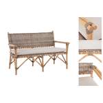 Gartenloungemobel von BigBuy Home, in der Farbe Braun, aus Rattan, andere Perspektive, Vorschaubild