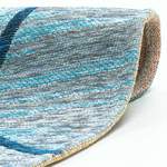 Teppich von SANSIBAR, in der Farbe Blau, aus Textil, andere Perspektive, Vorschaubild