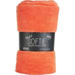 Bettuberwurf von done.®, in der Farbe Orange, aus Polyester, andere Perspektive, Vorschaubild