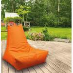 Sitzsack von Kinzler, in der Farbe Orange, aus Polyester, andere Perspektive, Vorschaubild