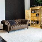 2/3-Sitzer Sofa von Naturoo, in der Farbe Braun, aus Echtleder, Vorschaubild