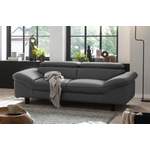 2/3-Sitzer Sofa von home affaire, in der Farbe Grau, aus Microfaser, andere Perspektive, Vorschaubild