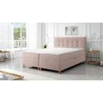 Boxspringbett von Maisons du Monde, in der Farbe Rosa, andere Perspektive, Vorschaubild