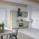 Küchenzeile von nobilia, in der Farbe Grün, aus Holzwerkstoff, andere Perspektive, Vorschaubild