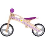 Kinderfahrrad von bikestar, in der Farbe Lila, aus Holz, andere Perspektive, Vorschaubild