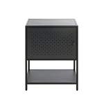 Nachttischkommode von HAKU Möbel, in der Farbe Schwarz, aus Metall, Vorschaubild