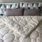 Bettdecke von KOMA Schlafgut, aus Baumwolle, andere Perspektive, Vorschaubild