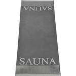 Saunatuch von Schiesser, in der Farbe Grau, aus Frottier, andere Perspektive, Vorschaubild