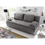 Schlafsofa von ED-Lifestyle, in der Farbe Grau, aus Textil, Vorschaubild