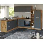 Küchen-Unterschrank von Held Möbel, in der Farbe Grau, aus Holzwerkstoff, andere Perspektive, Vorschaubild