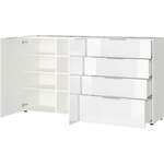 Sideboard von Premium Living, in der Farbe Weiss, aus Holzwerkstoff, andere Perspektive, Vorschaubild