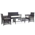 3-Sitzer Lounge-Set der Marke Sansibar Home