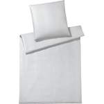 Bettwäsche-Garnitur von elegante, in der Farbe Weiss, aus Baumwolle, andere Perspektive, Vorschaubild