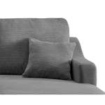 Ecksofa von Benformato, in der Farbe Grau, aus Textil, andere Perspektive, Vorschaubild