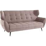 2/3-Sitzer Sofa von Leonique, in der Farbe Beige, aus Chenille, andere Perspektive, Vorschaubild